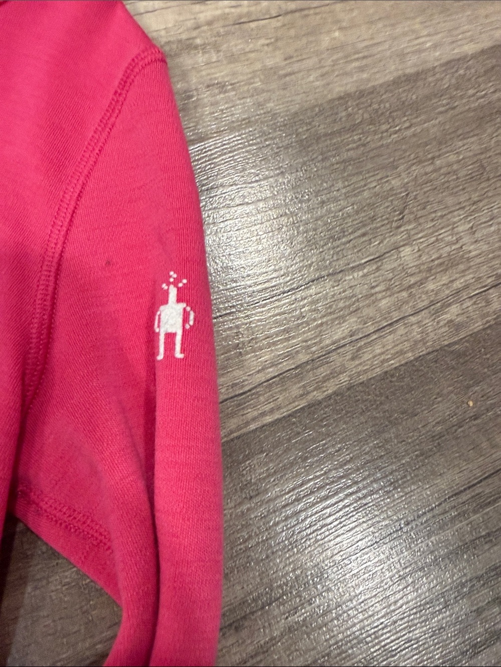 Smartwool Girls' Bright Pink Long-Sleeve Tee - Picture 2 of 4